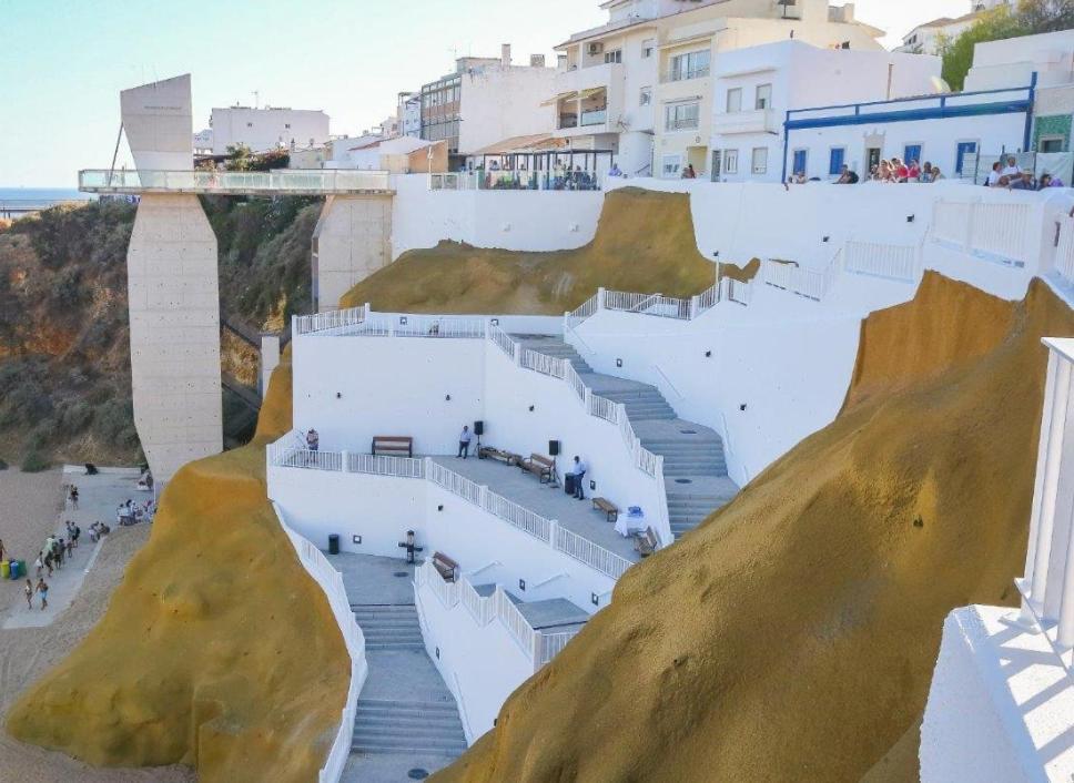 3 Min Walking To Peneco Beach Albufeira , Apart + Pool + Wifi المظهر الخارجي الصورة